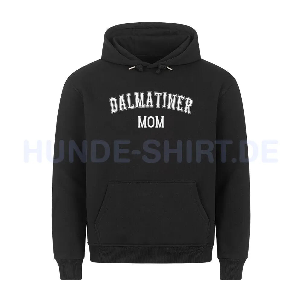 Premium Hoodie "Dalmatiner - MOM" Schwarz – hunde-shirt.de