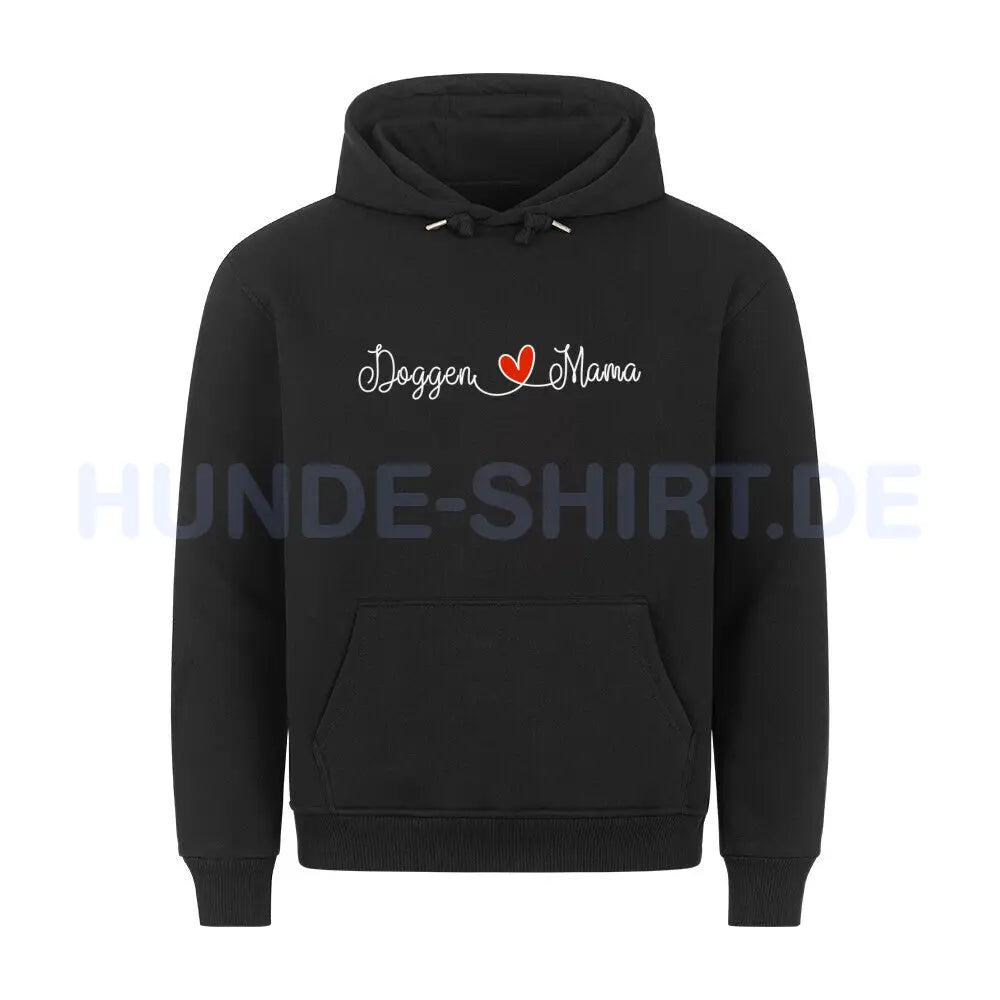 Premium Hoodie "Deutsche Dogge - Mama" Schwarz – hunde-shirt.de