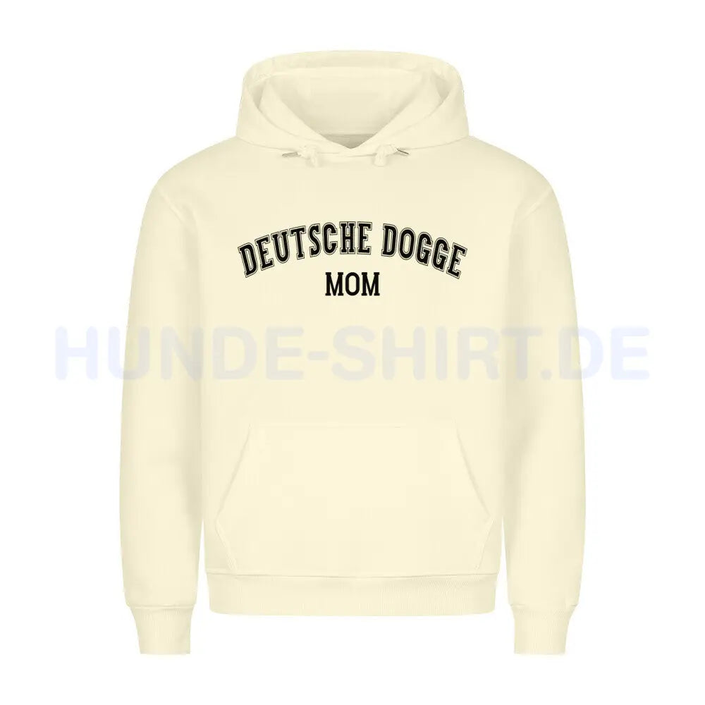 Premium Hoodie "Deutsche Dogge - MOM" Beige – hunde-shirt.de