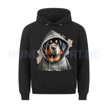 Premium Hoodie "Do Khyi Hooded" Schwarz – hunde-shirt.de