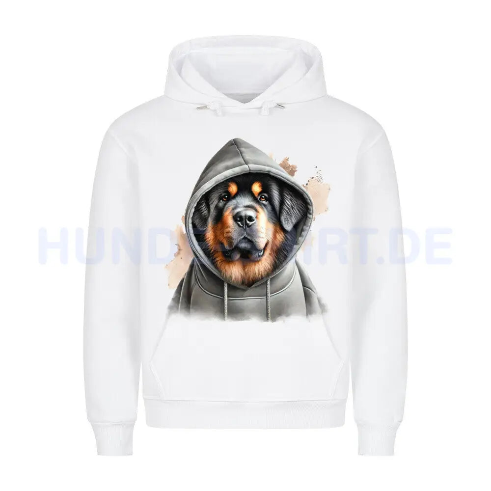 Premium Hoodie "Do Khyi Hooded" Weiß – hunde-shirt.de