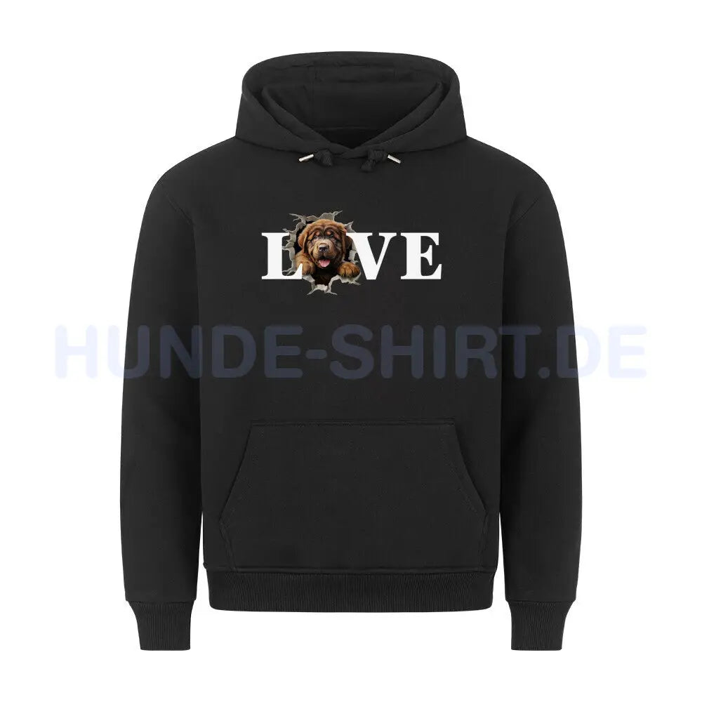 Premium Hoodie "Do Khyi - LOVE" Schwarz – hunde-shirt.de