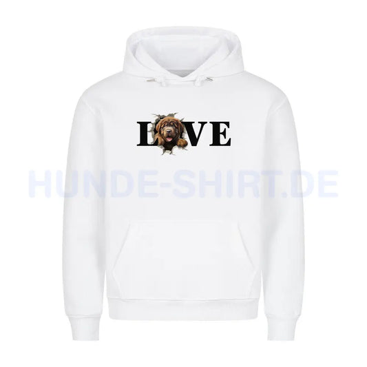 Premium Hoodie "Do Khyi - LOVE" Weiß – hunde-shirt.de