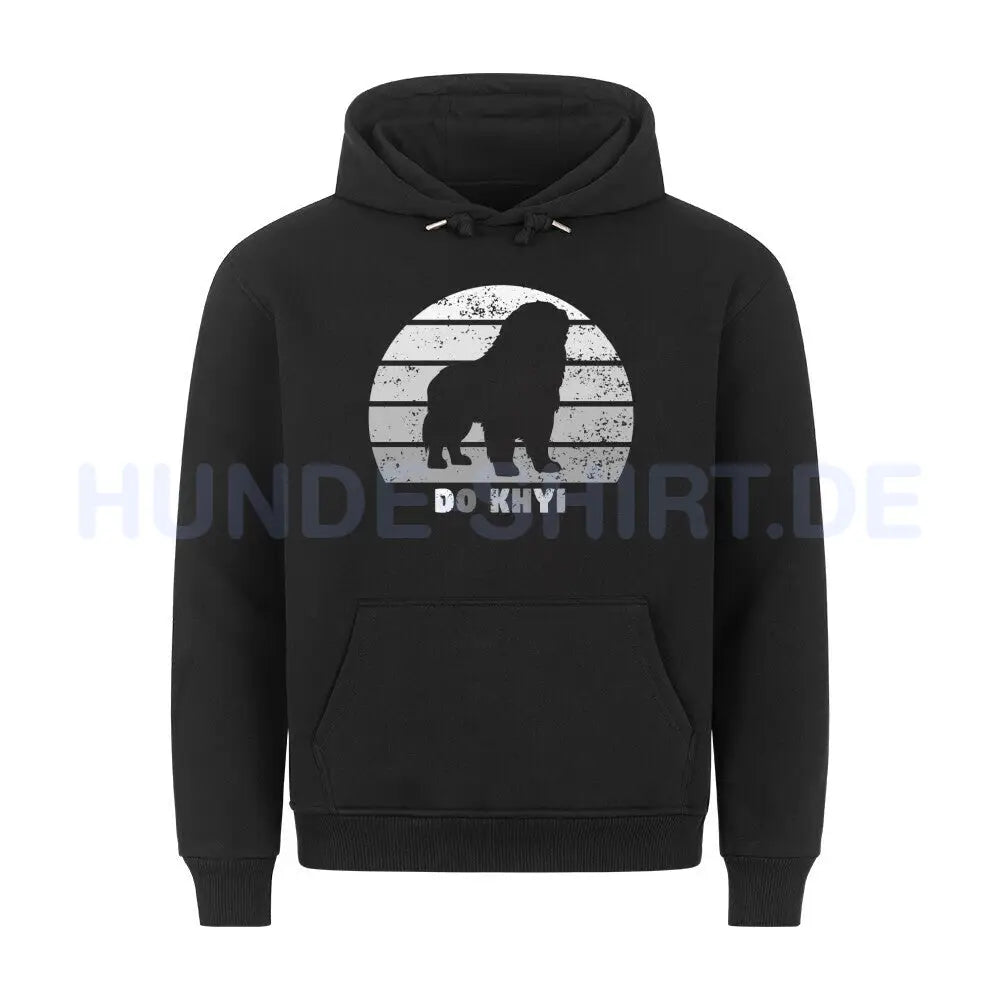 Premium Hoodie "Do Khyi" Schwarz – hunde-shirt.de