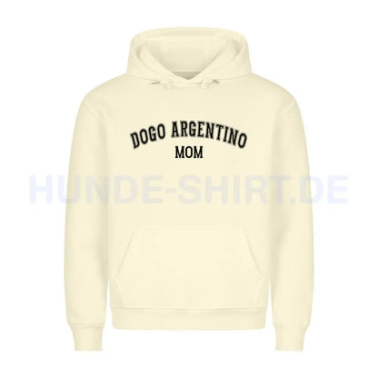 Premium Hoodie "Dogo Argentino - MOM" Beige – hunde-shirt.de