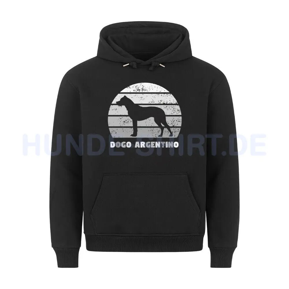 Premium Hoodie "Dogo Argentino s" Schwarz – hunde-shirt.de