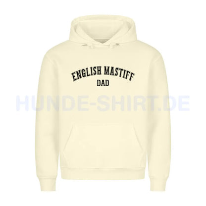 Premium Hoodie "English Mastiff - DAD" Beige – hunde-shirt.de