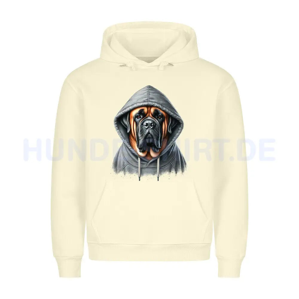 Premium Hoodie "English Mastiff - Hooded" Beige – hunde-shirt.de