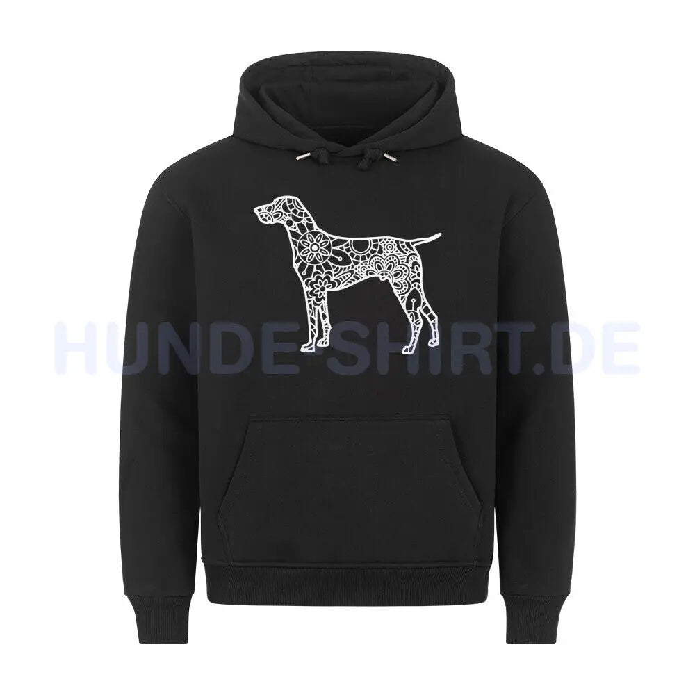 Premium Hoodie "English Pointer pur" Schwarz – hunde-shirt.de