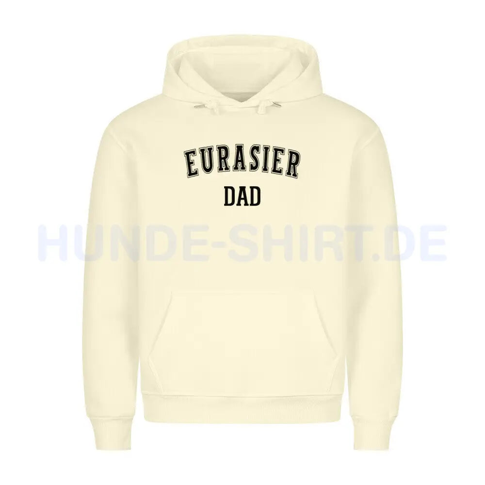 Premium Hoodie "Eurasier - DAD" Beige – hunde-shirt.de