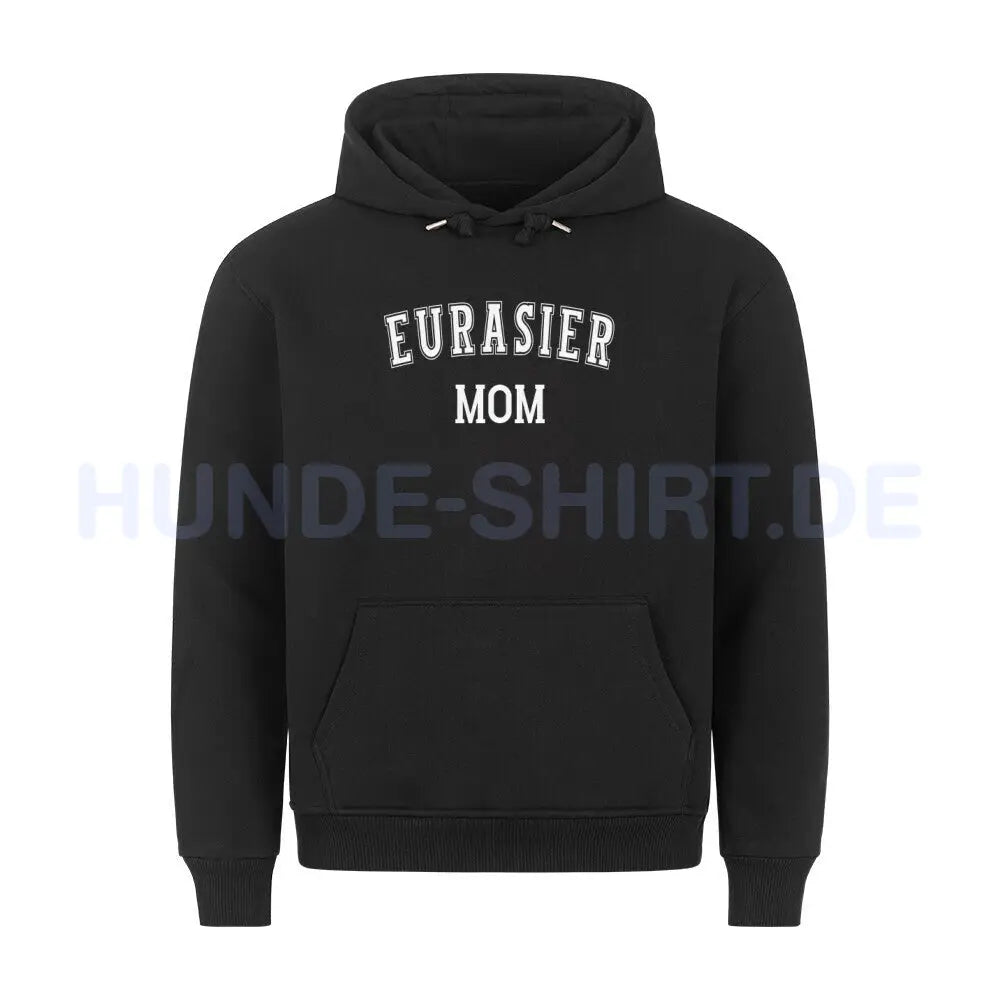 Premium Hoodie "Eurasier - MOM" Schwarz – hunde-shirt.de