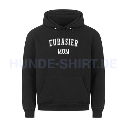 Premium Hoodie "Eurasier - MOM" Schwarz – hunde-shirt.de