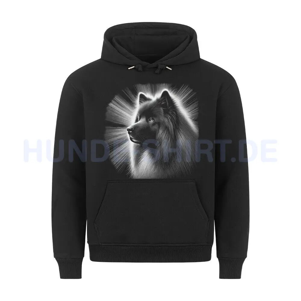 Premium Hoodie "Eurasier - Shine" Schwarz – hunde-shirt.de