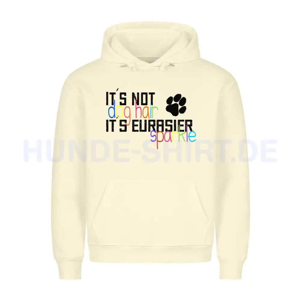 Premium Hoodie "Eurasier - Sparkle" Beige – hunde-shirt.de