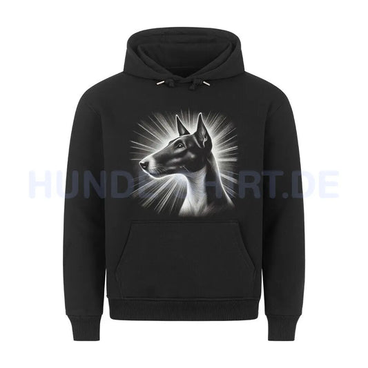 Premium Hoodie "Foxterrier ( Glatthaar ) - Shine" Schwarz – hunde-shirt.de