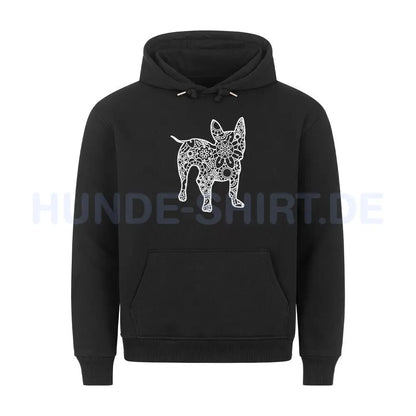 Premium Hoodie "Französische Bulldogge pur" Schwarz – hunde-shirt.de