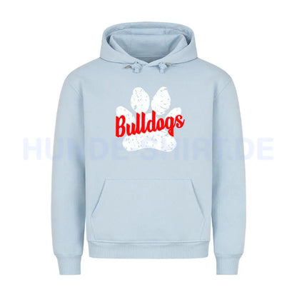 Premium Hoodie "Frenchie - Bulldogs" Babyblau – hunde-shirt.de