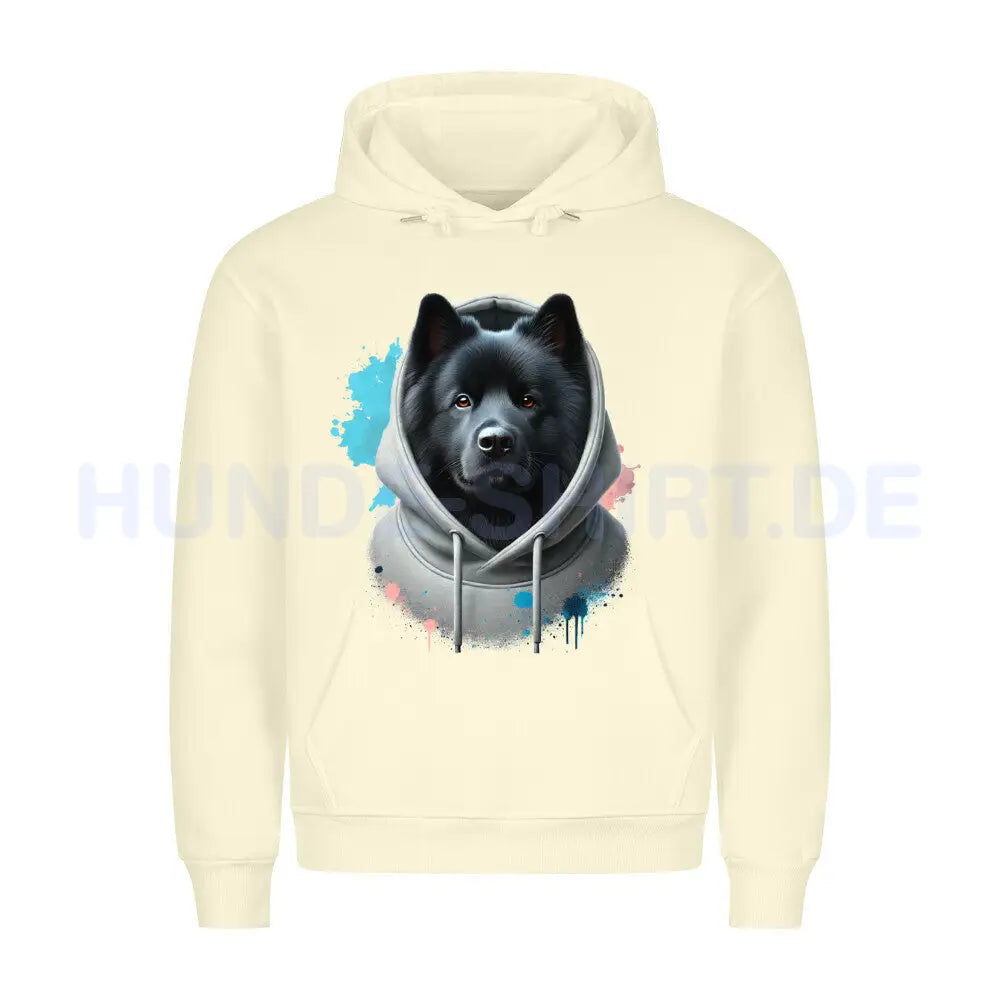 Premium Hoodie "Großspitz Hooded" Beige – hunde-shirt.de