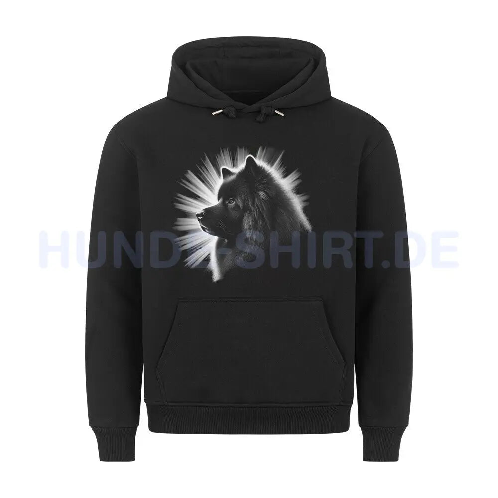 Premium Hoodie "Großspitz - Shine" Schwarz – hunde-shirt.de