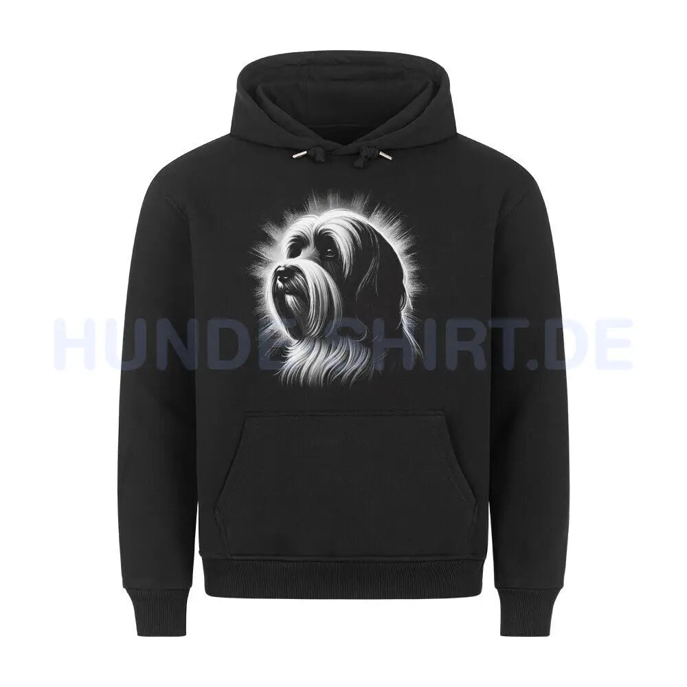 Premium Hoodie "Havaneser Shine" Schwarz – hunde-shirt.de