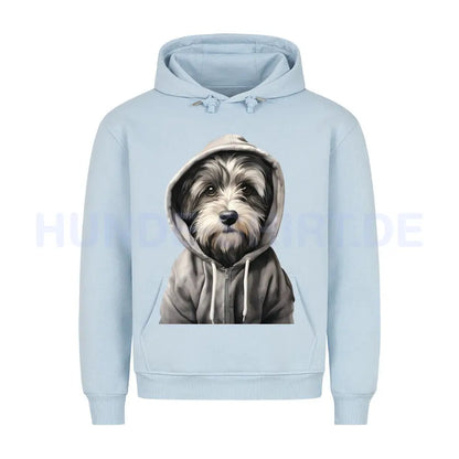 Premium Hoodie "Hooded Havaneser" Babyblau – hunde-shirt.de