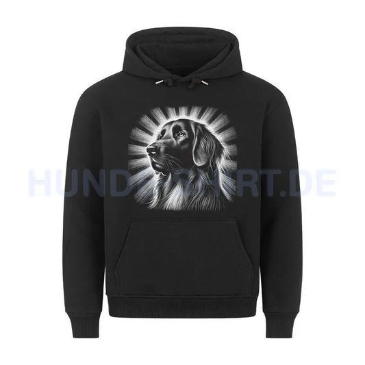 Premium Hoodie "Hovawart - Bright" Schwarz – hunde-shirt.de