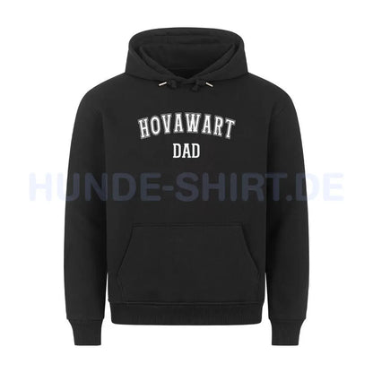 Premium Hoodie "Hovawart - DAD" Schwarz – hunde-shirt.de