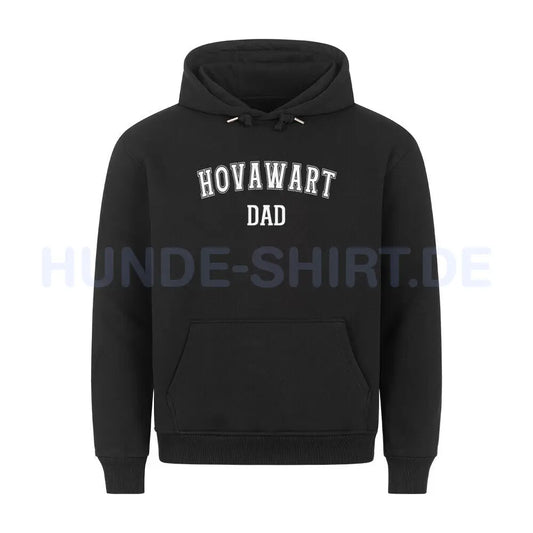 Premium Hoodie "Hovawart - DAD" Schwarz – hunde-shirt.de