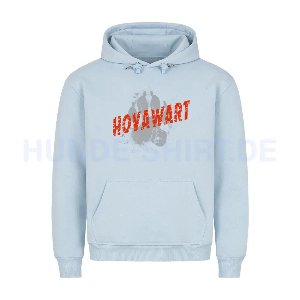 Premium Hoodie "Hovawart - PAW" Babyblau – hunde-shirt.de