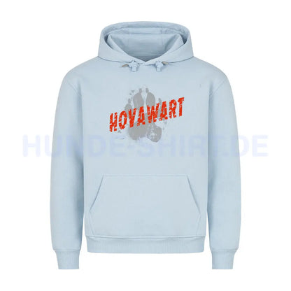 Premium Hoodie "Hovawart - PAW" Babyblau – hunde-shirt.de