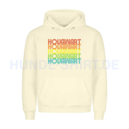 Premium Hoodie "Hovawart - RETRO" Beige – hunde-shirt.de