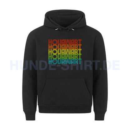 Premium Hoodie "Hovawart - RETRO" Schwarz – hunde-shirt.de