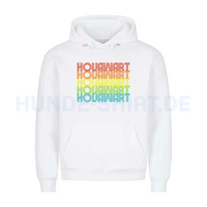 Premium Hoodie "Hovawart - RETRO" Weiß – hunde-shirt.de