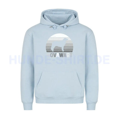 Premium Hoodie "Hovawart S" Babyblau – hunde-shirt.de