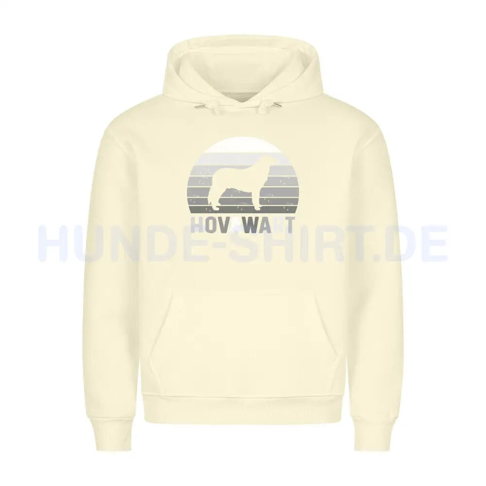 Premium Hoodie "Hovawart S" Beige – hunde-shirt.de