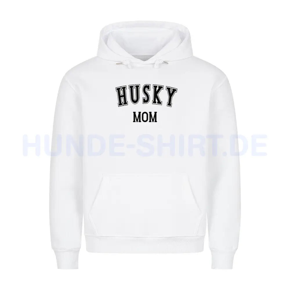 Premium Hoodie "Husky - MOM" Weiß – hunde-shirt.de