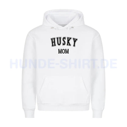 Premium Hoodie "Husky - MOM" Weiß – hunde-shirt.de