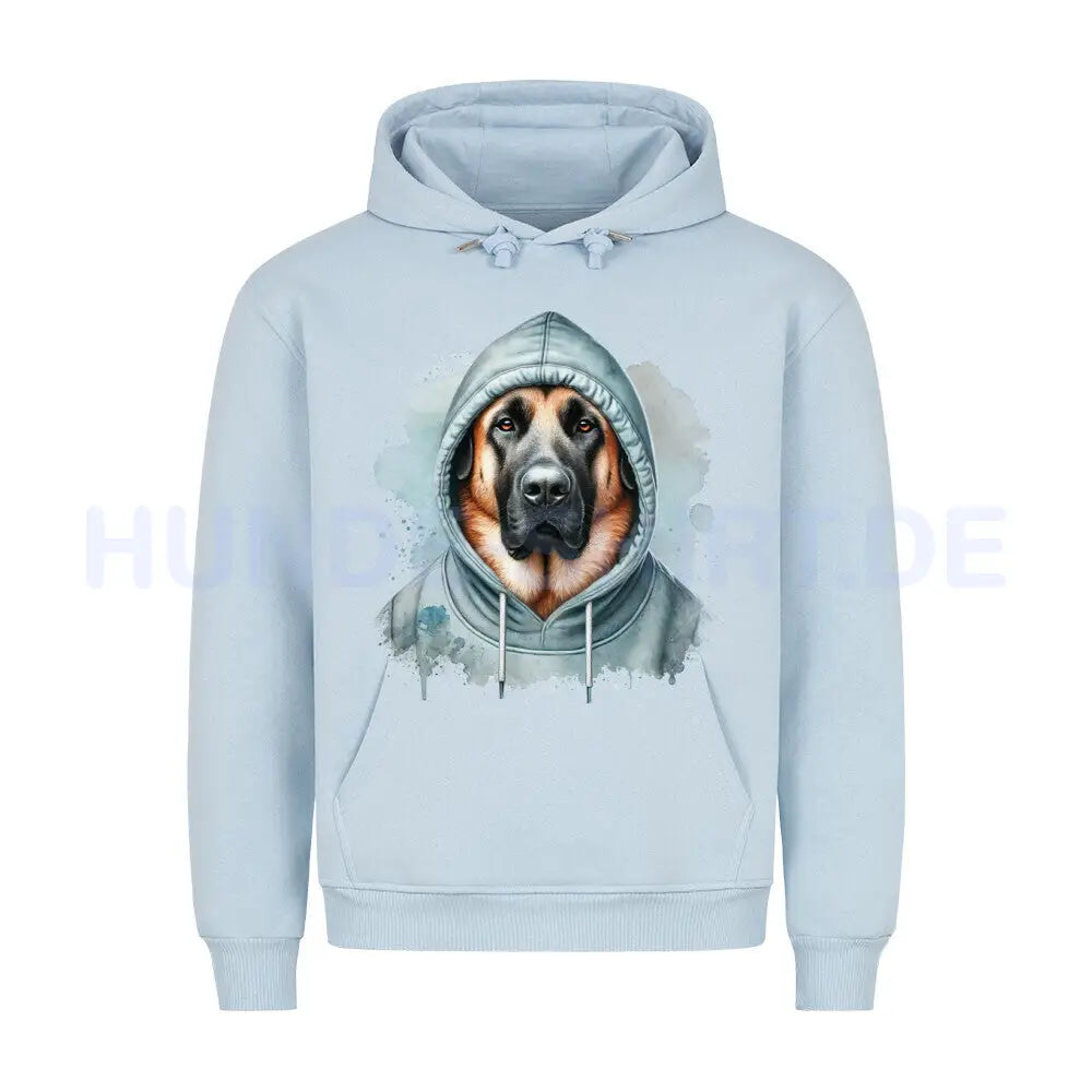 Premium Hoodie "Kangal falb Hooded" Babyblau – hunde-shirt.de