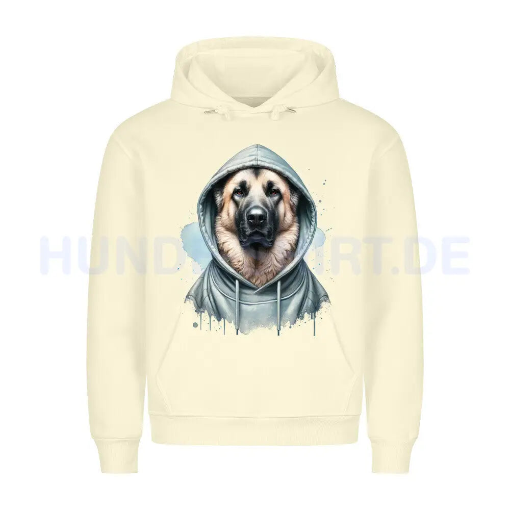 Premium Hoodie "Kangal grau Hooded" Beige – hunde-shirt.de