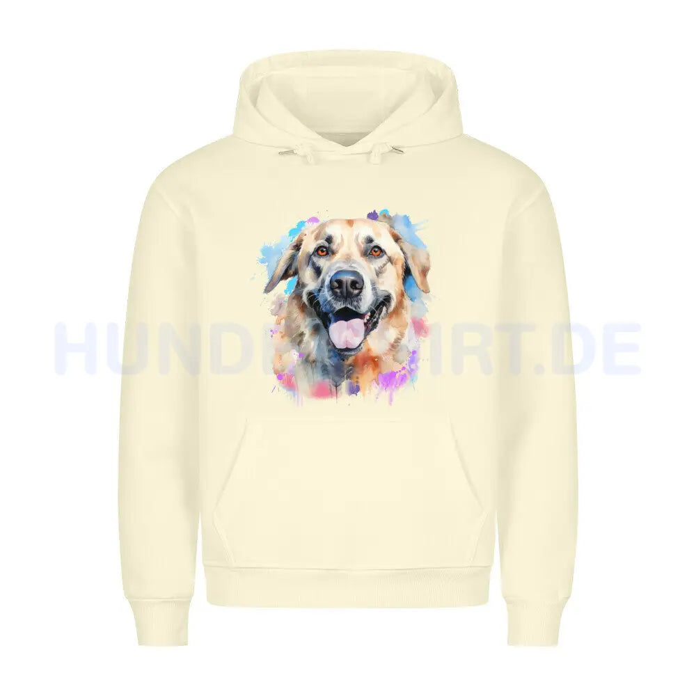 Premium Hoodie "Kangal - Paint" Beige – hunde-shirt.de