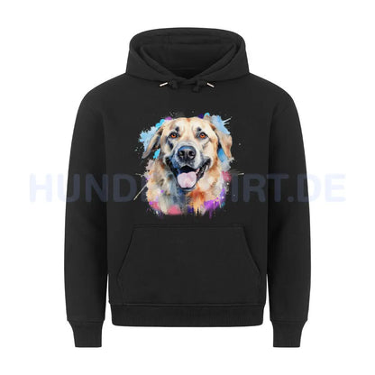 Premium Hoodie "Kangal - Paint" Schwarz – hunde-shirt.de