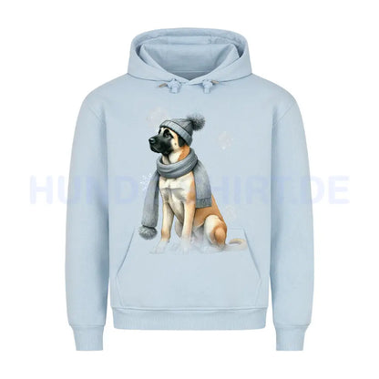 Premium Hoodie "Kangal Winter" Babyblau – hunde-shirt.de