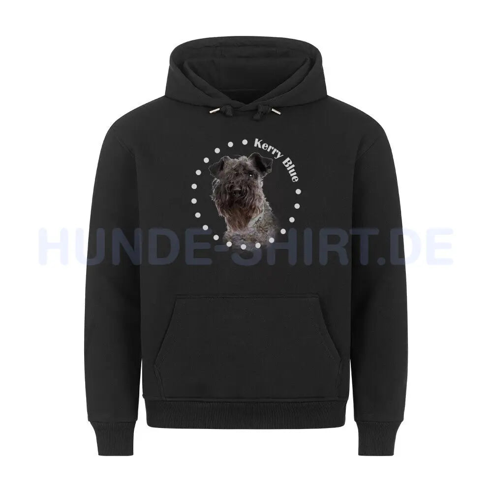 Premium Hoodie "Kerry Blue R" Schwarz – hunde-shirt.de