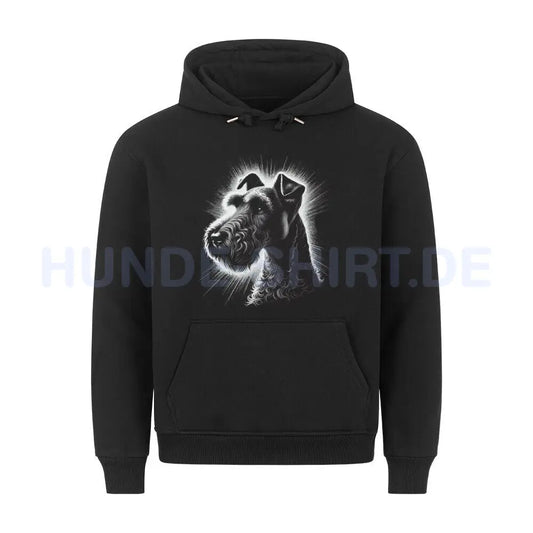 Premium Hoodie "Kerry Blue Terrier - Shine" Schwarz – hunde-shirt.de