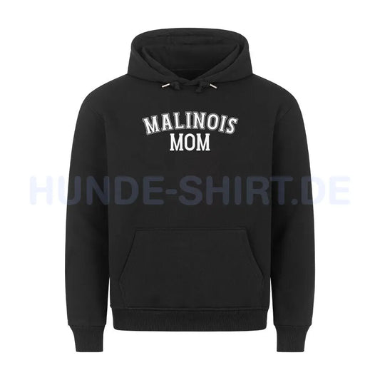 Premium Hoodie "Malinois - MOM" Schwarz – hunde-shirt.de