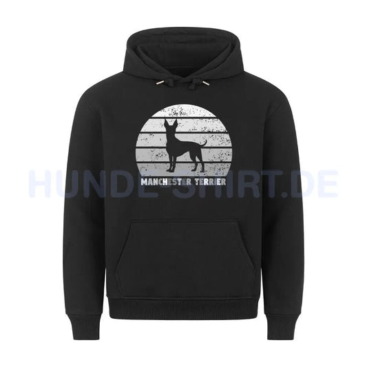 Premium Hoodie "Manchester Terrier" Schwarz – hunde-shirt.de