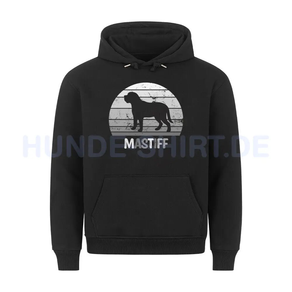 Premium Hoodie " Mastiff S" Schwarz – hunde-shirt.de