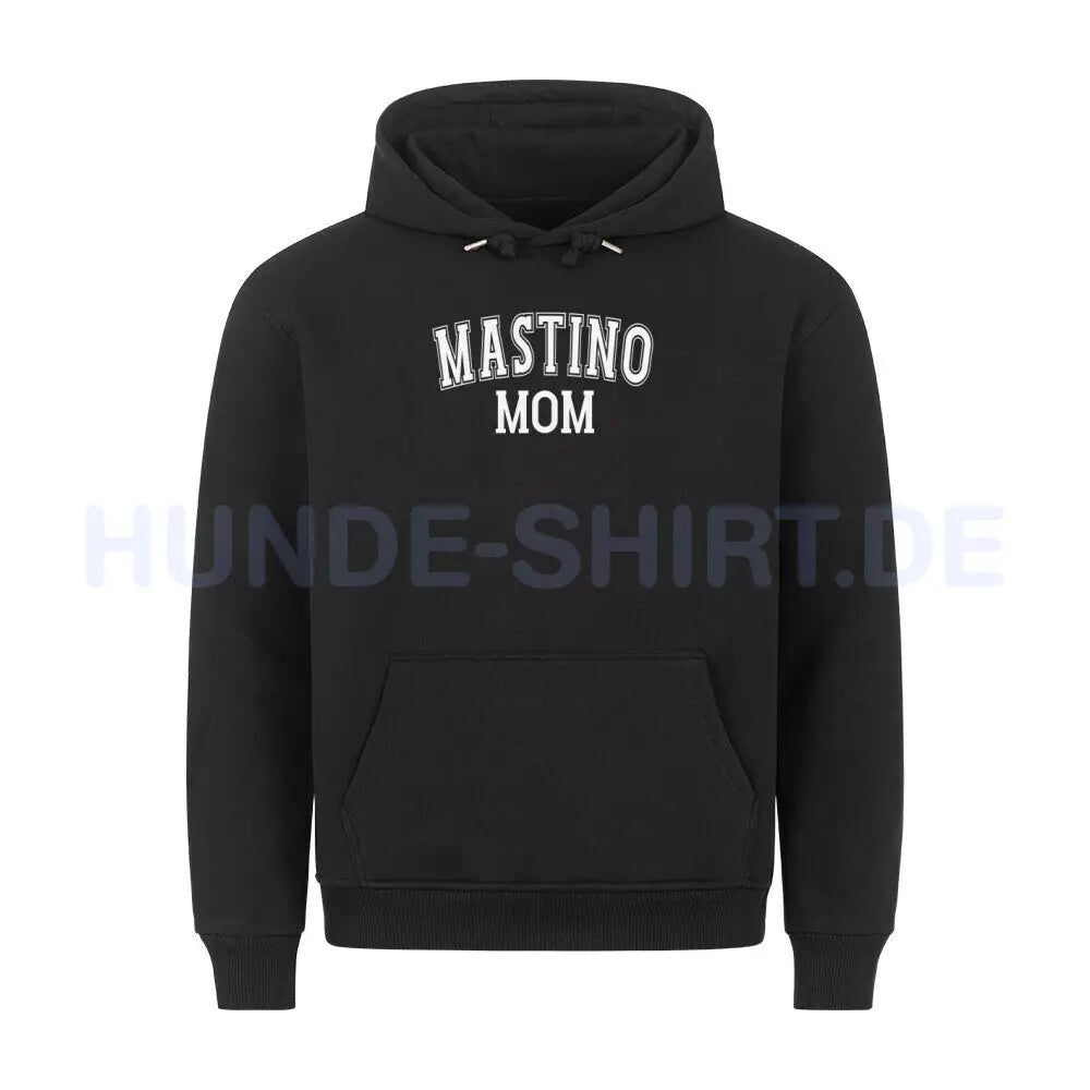 Premium Hoodie "Mastino - MOM" Schwarz – hunde-shirt.de