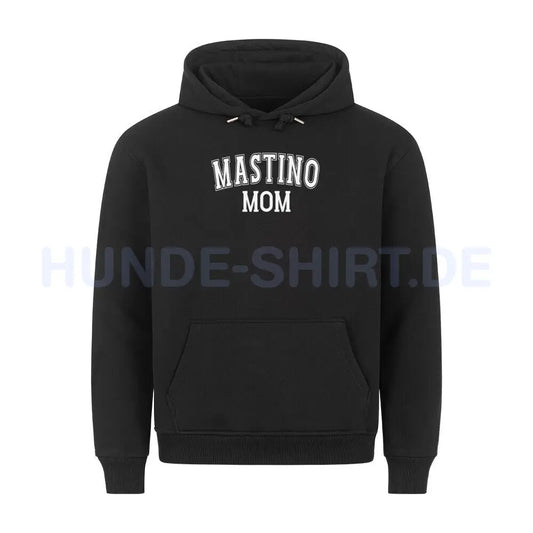 Premium Hoodie "Mastino - MOM" Schwarz – hunde-shirt.de