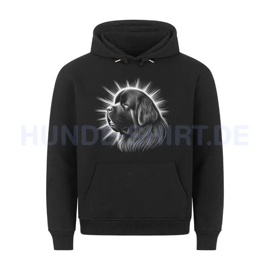 Premium Hoodie "Neufundländer - Shine" Schwarz – hunde-shirt.de